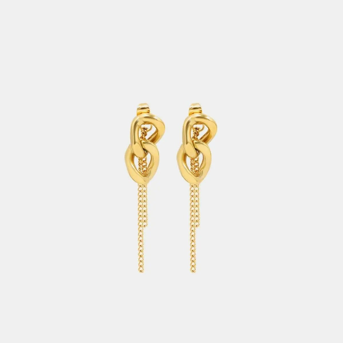 Elegant titanium steel earrings - Love Salve